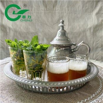 شاي البارود بالنعناع