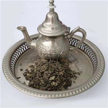 البارود الشاي الأخضر 9501 أوراق أوزبكستان النقية